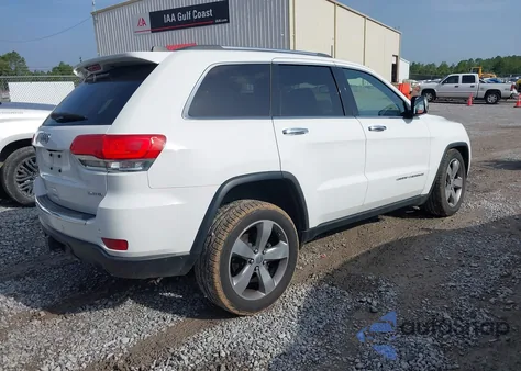 2014 Jeep Grand Cherokee Limited z USA, uszkodzony, nr VIN 1C4RJEBG3EC133904